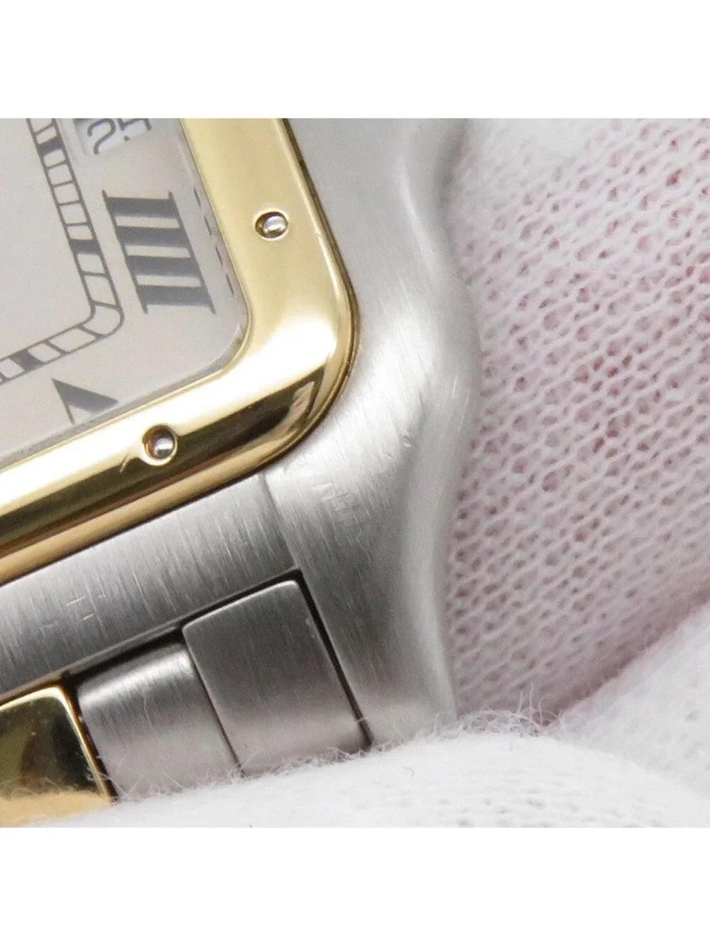 Cartier Panthere LM 1 Row Watch Ivory Dial